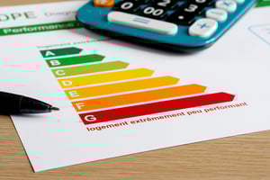 etiquette-diagnostic-performance-energetique-dpe-crayon-calculette-passoire
