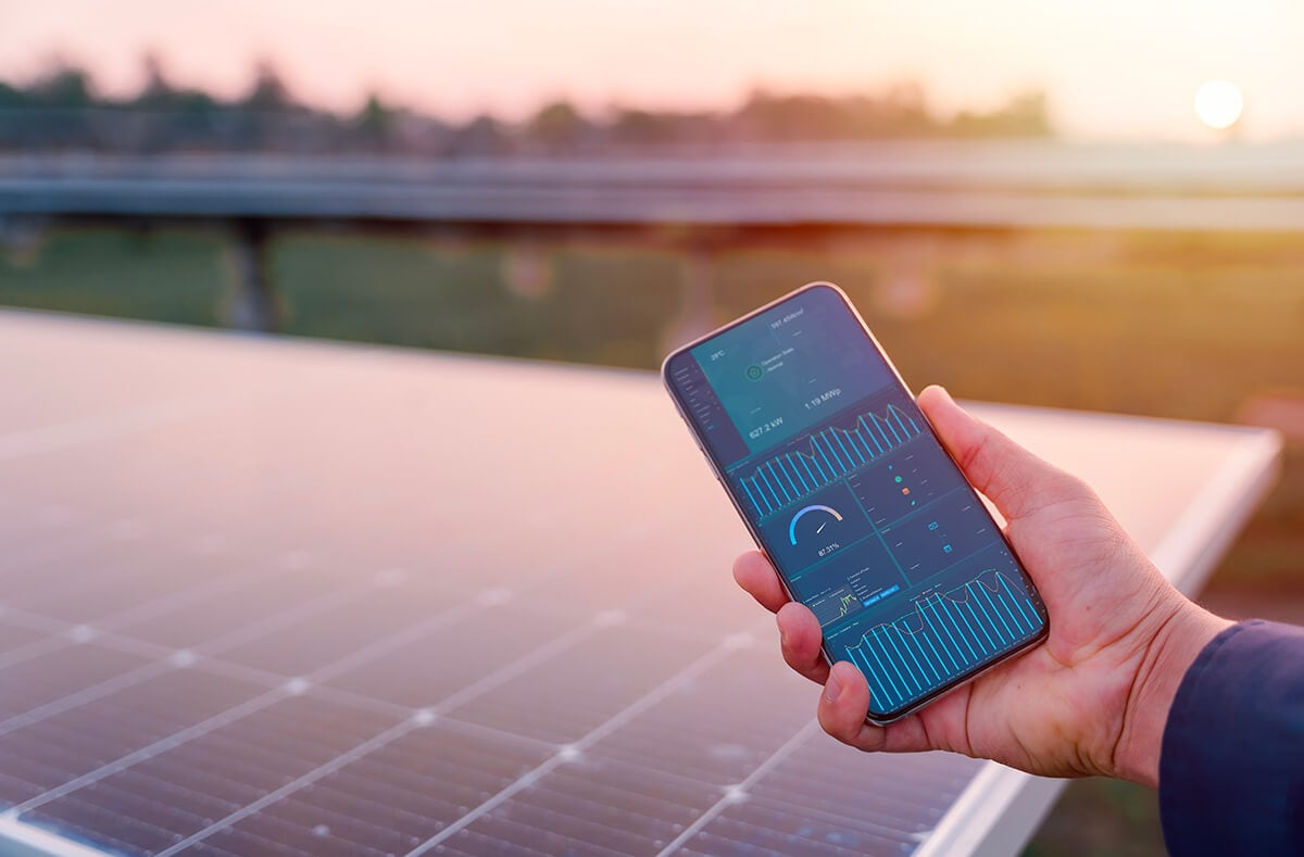 La batterie virtuelle stocke le surplus d’électricité des panneaux solaires photovoltaïques