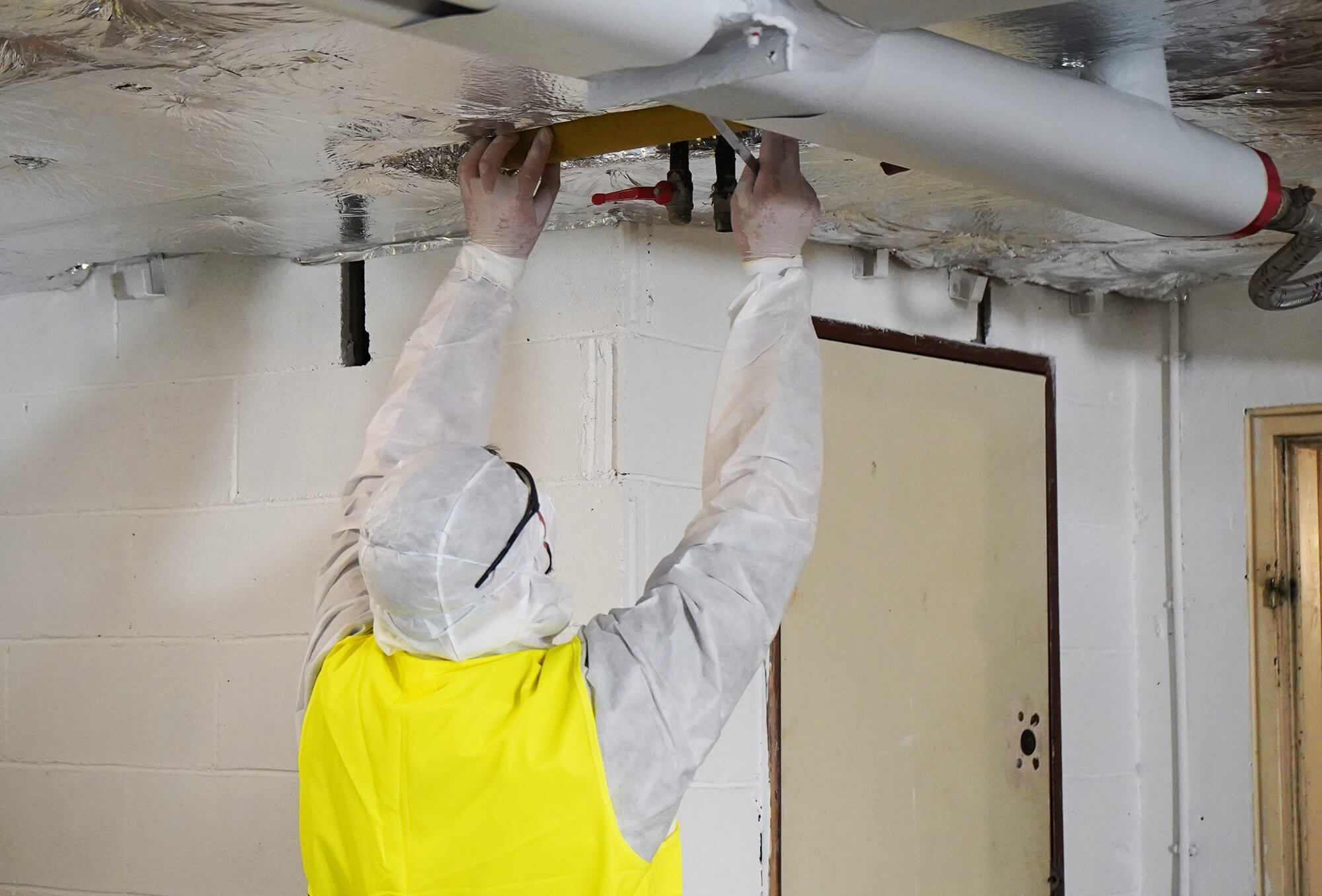 reconfinement travaux mesures sanitaires