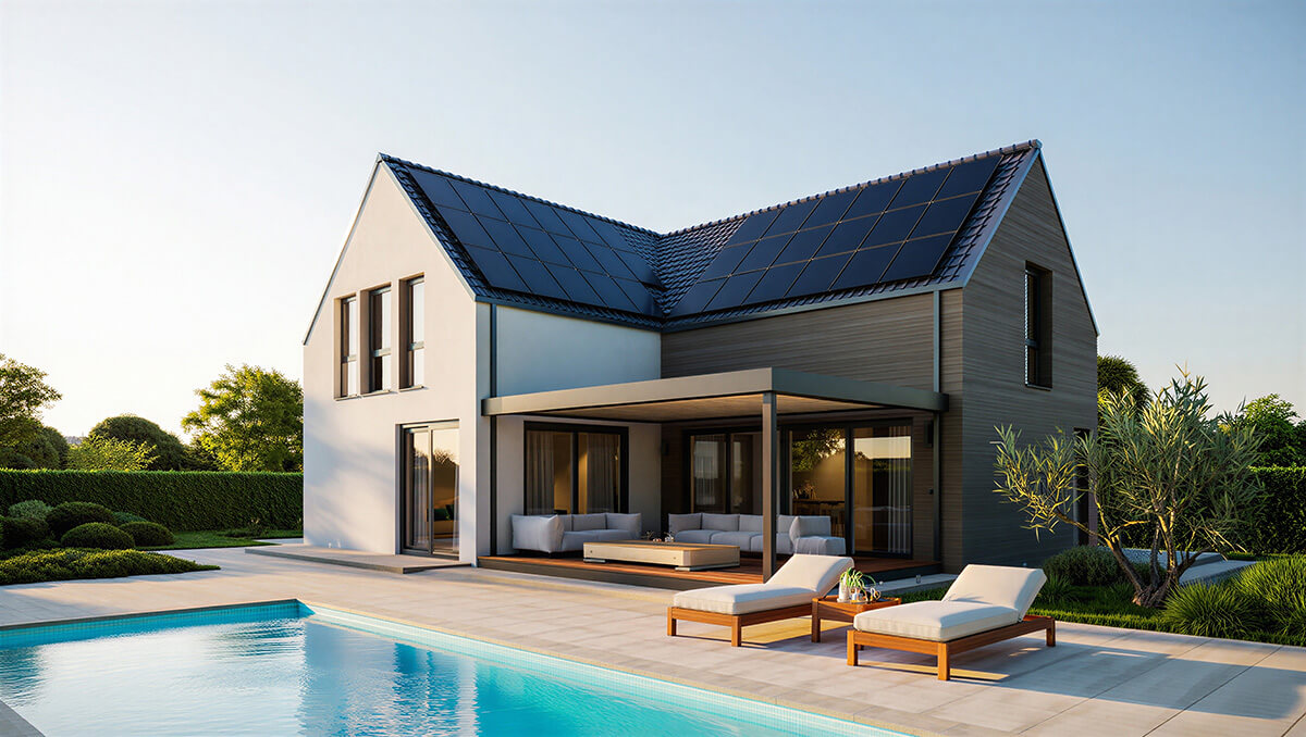 Panneau solaire piscine