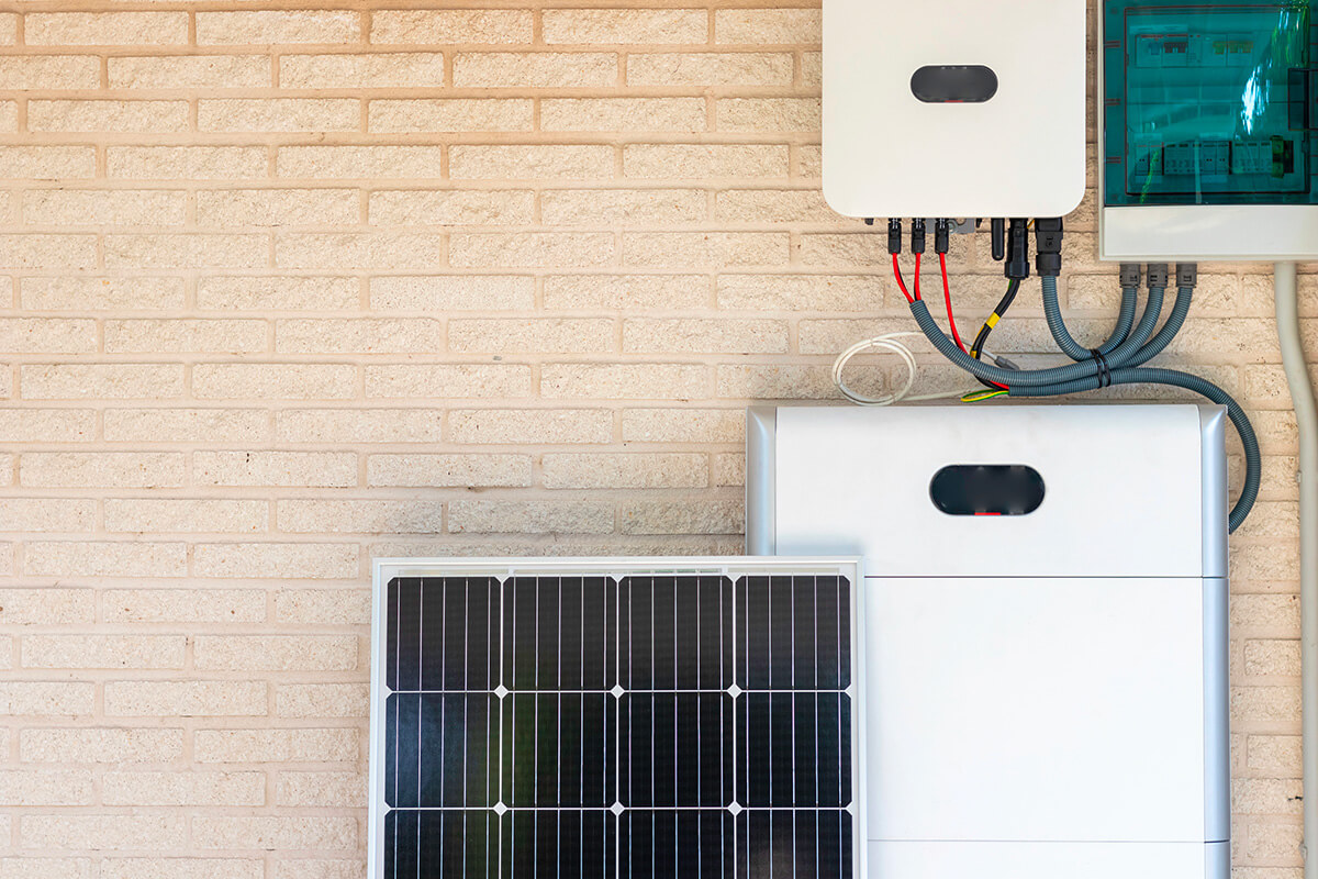 Panneau solaire avec batterie pour maison