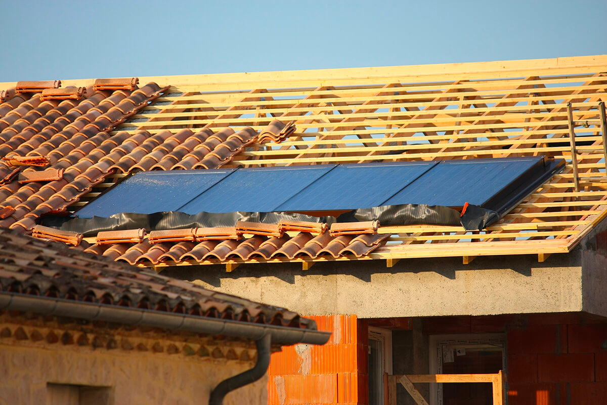 Refaire sa toiture avec panneau solaire​