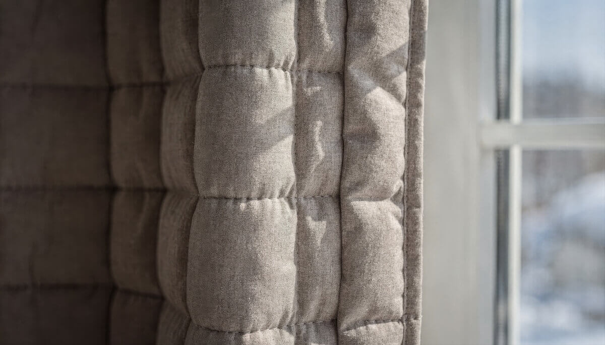 rideau isolant thermique