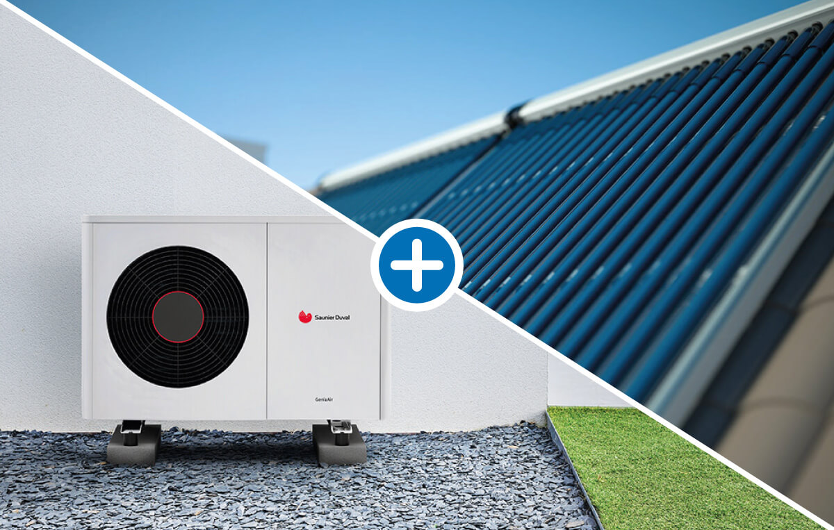 Système solaire combiné et pompe à chaleur